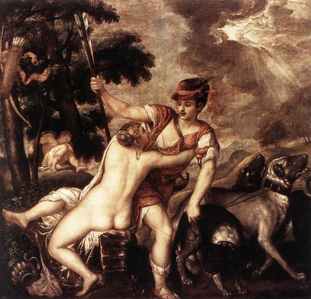 Venus och Adonis - 1559