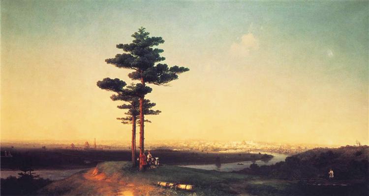Vista De Moscú Desde Sparrow Hills - 1851