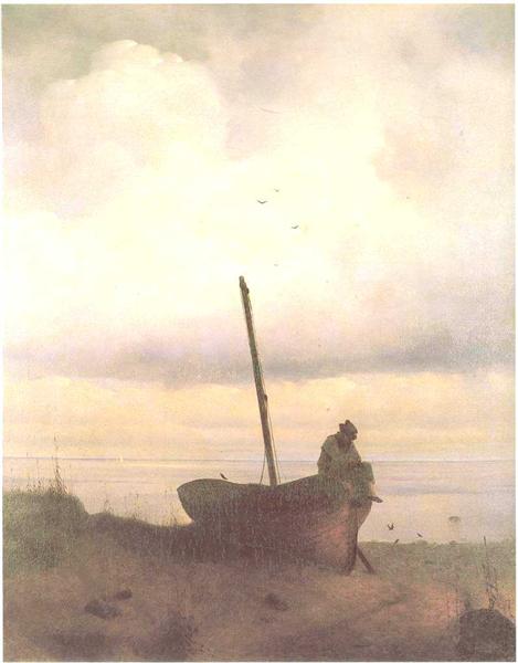 Vista da costa perto de São Petersburgo - 1835