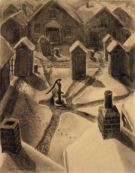 Marginale nabolag i byen - 1937