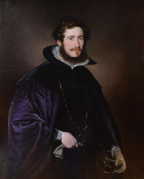 Kreivi János Waldstein espanjalaisessa puku - 1833