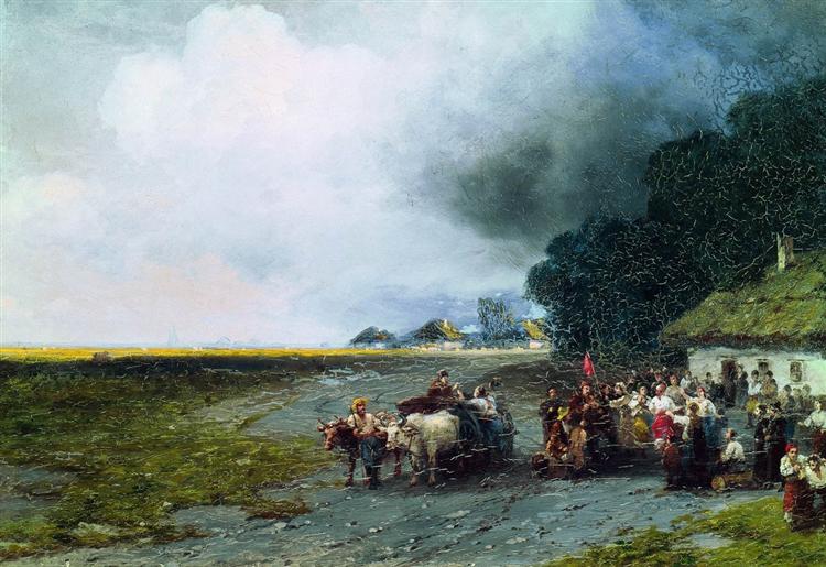 Matrimonio in ucraina - 1892