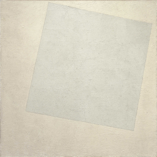 Suprematist kompozisyon: Blanco'da Beyaz - 1918,