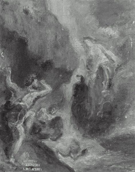 Winter Juno implorando Eolo para destruir a frota