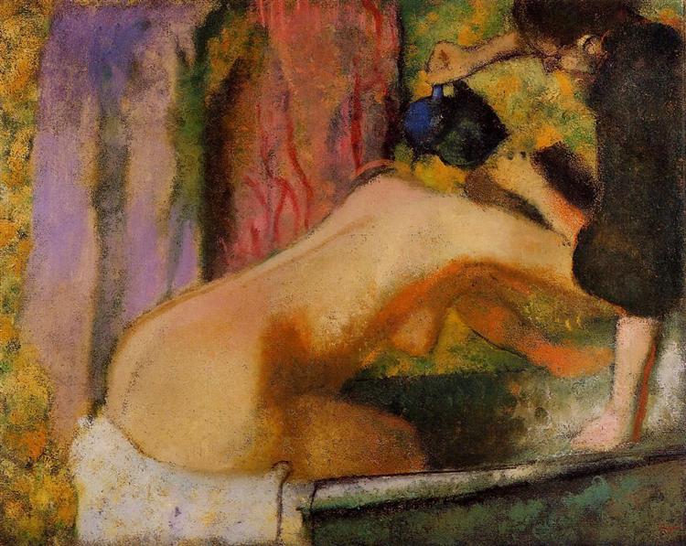 Mulher no banho - 1898