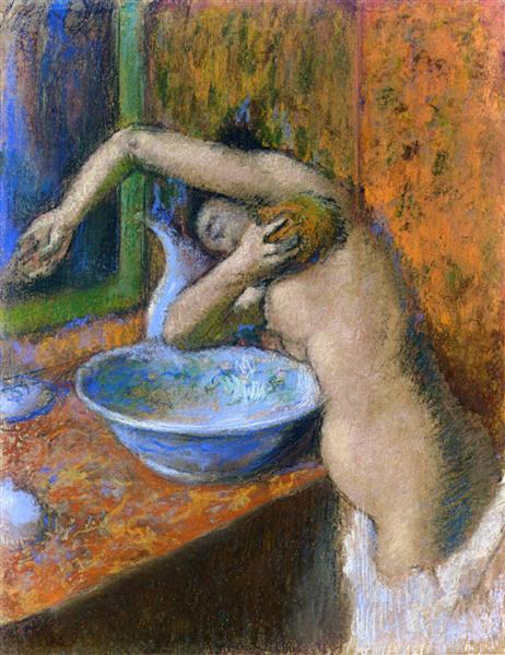 Mulher em seu banho - 1892