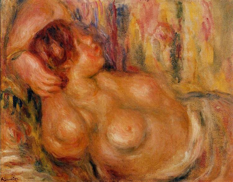 Femme Au Poitrine - 1919