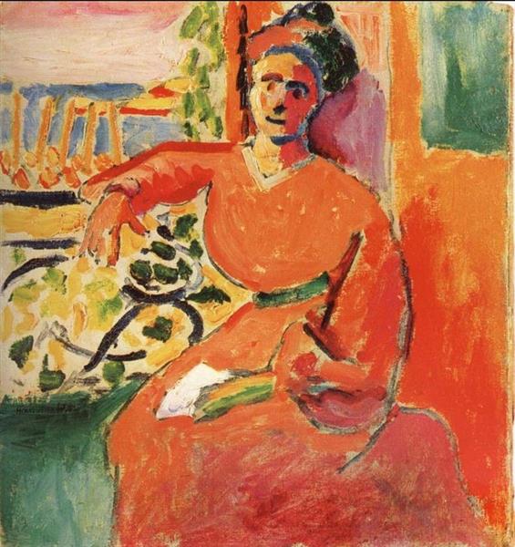 Femme à la fenêtre 1905