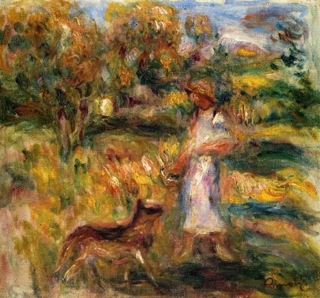 Žena Azul a Zaza v krajině - 1919