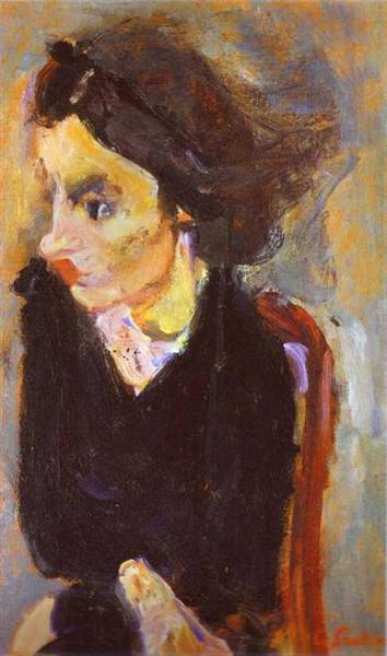 Žena v profilu (Portrét paní Tennentové) - 1937