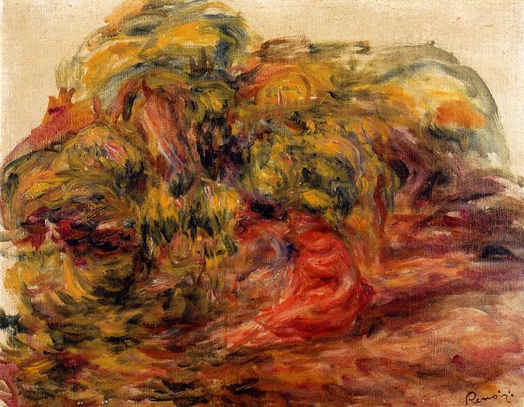 Mulher no Jardim de Collettes - 1919