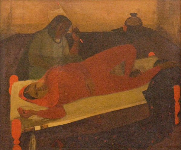 Femeie în Charpai - 1940