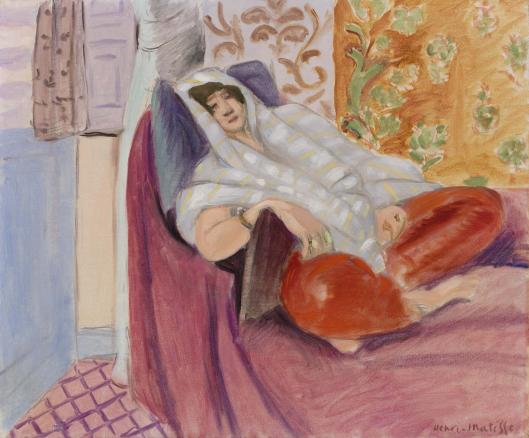 Femme allongée 1921