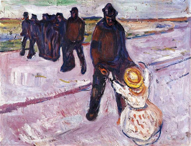Trabajador Y Niño - 1908