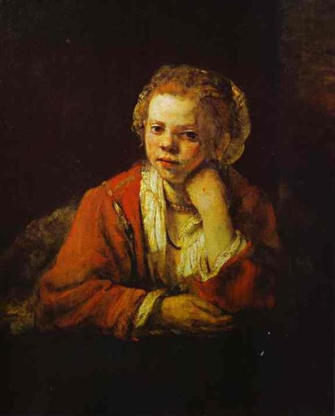 Giovane ragazza nella finestra - 1651