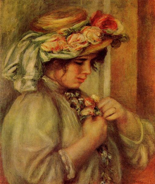 Giovane ragazza con cappello - 1900