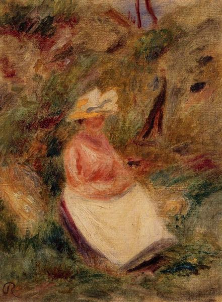 Giovane ragazza nella foresta - 1910