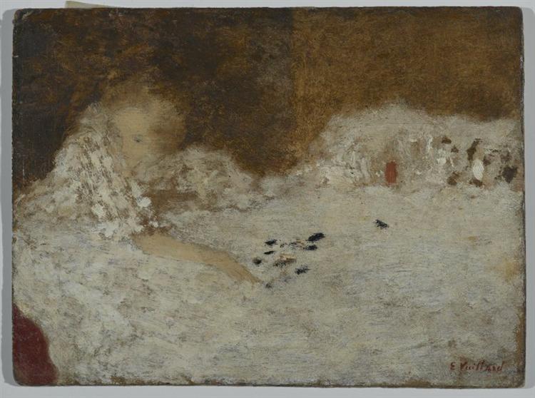 Tânără în pat - 1894