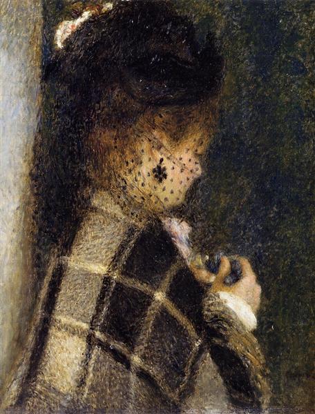 Jeune Femme avec Voile - 1877