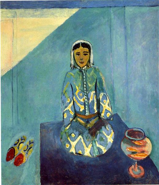 Zorah on the terrace 1912