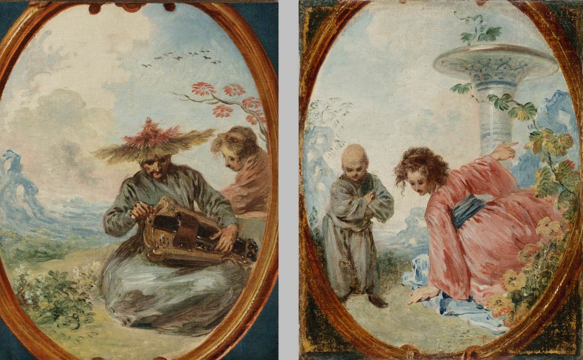 Musicista cinese e donna cinese