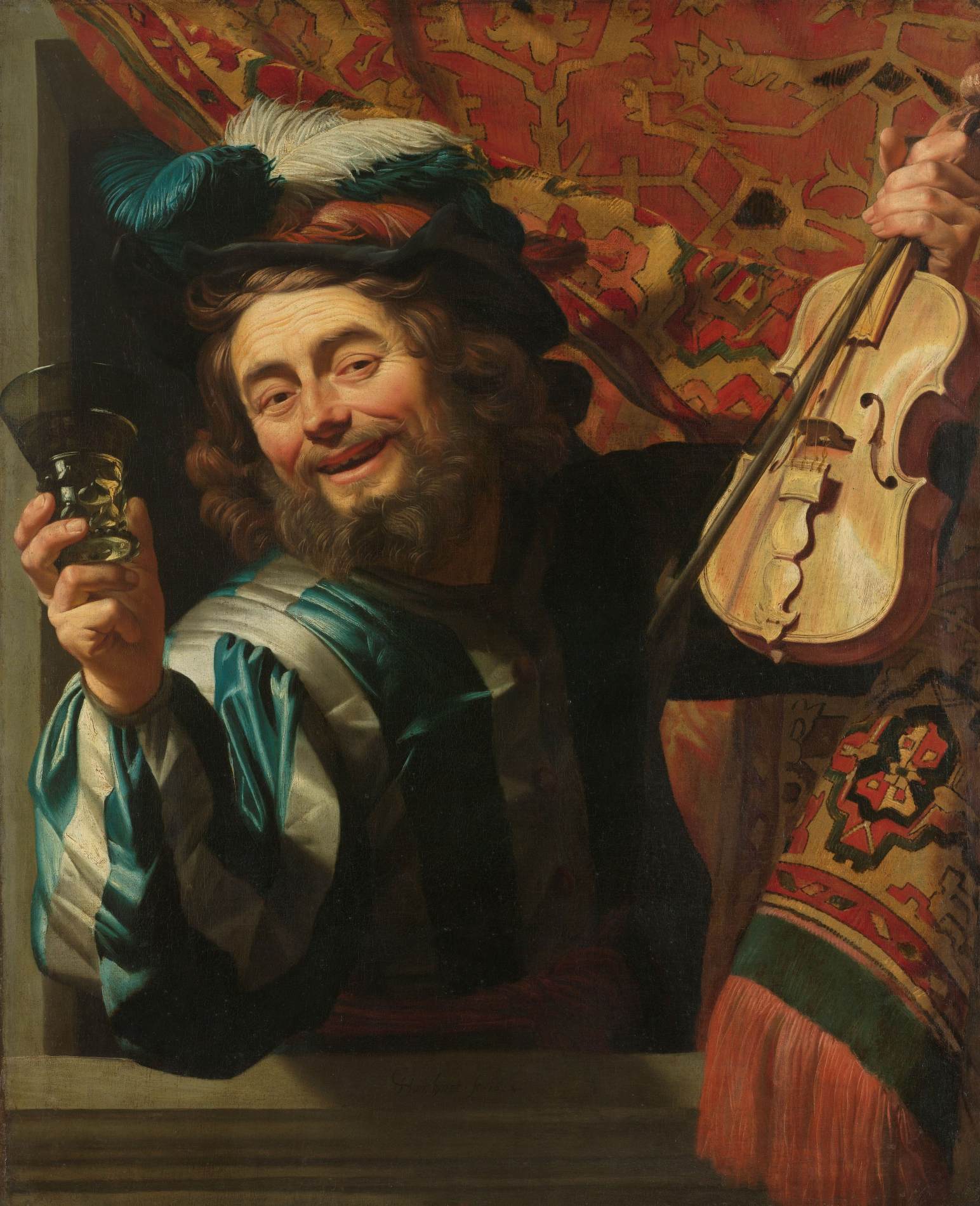 Le violoniste heureux