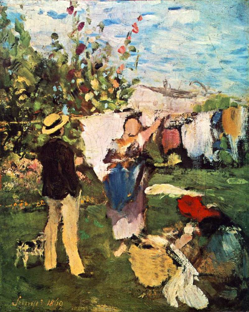 drying clothes