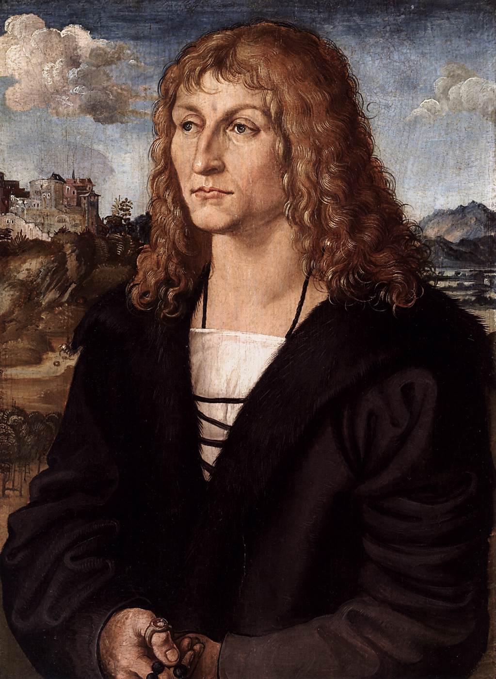 Retrato de um Jovem Barbado e Limpo