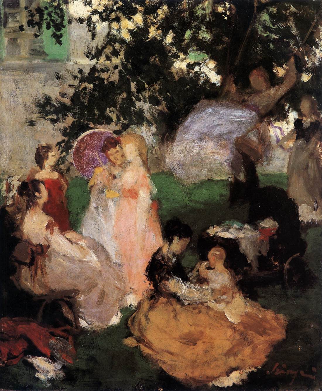 The Swing (Vacanți, în grădină)