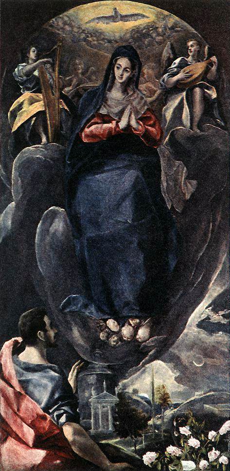 La vierge de l'Immaculée Conception et San Juan