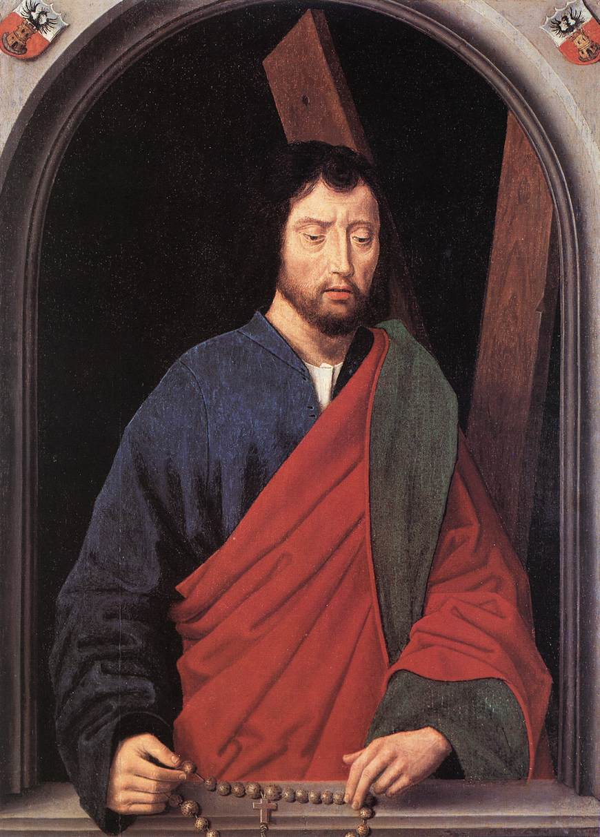 San Andrés (linker Flügel eines Diptychons, umgekehrt)