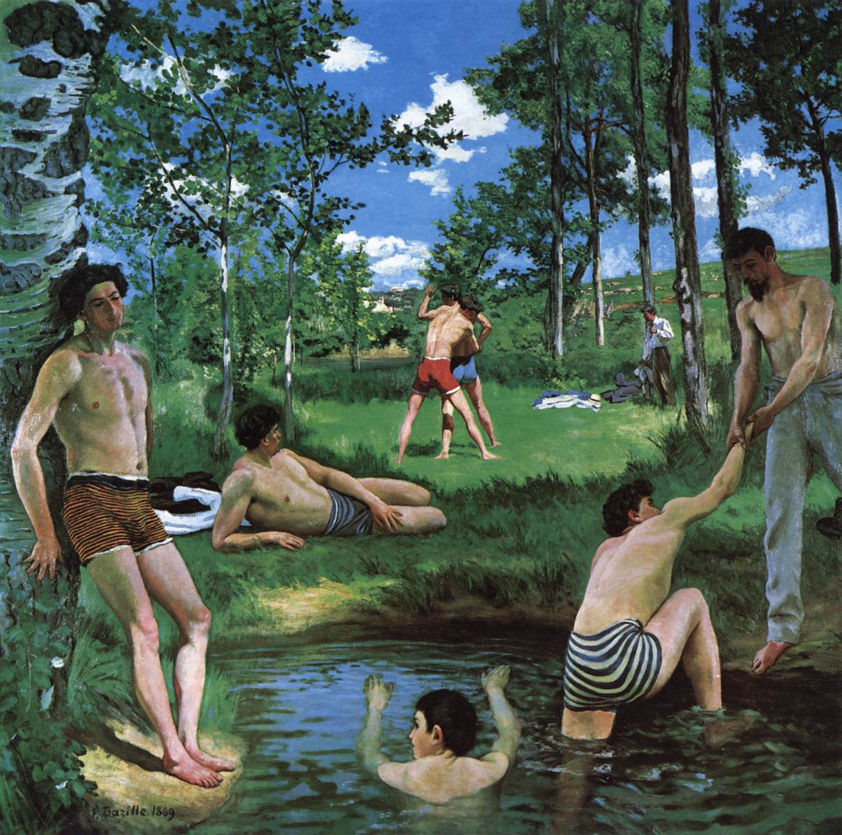 Badere (sommerscene)