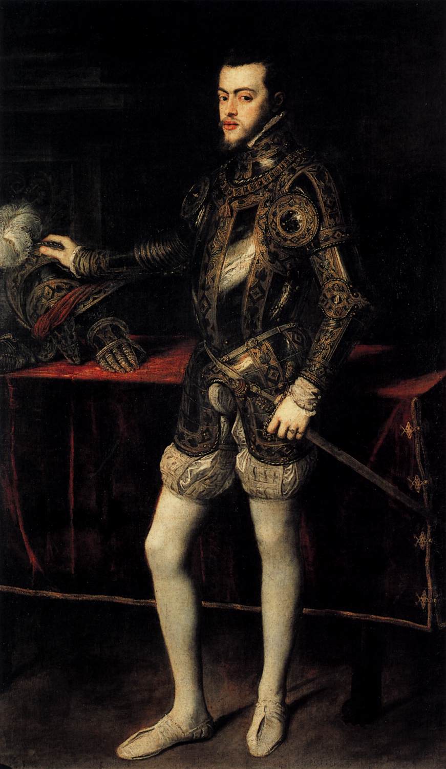Portrait of Philip II in Armor