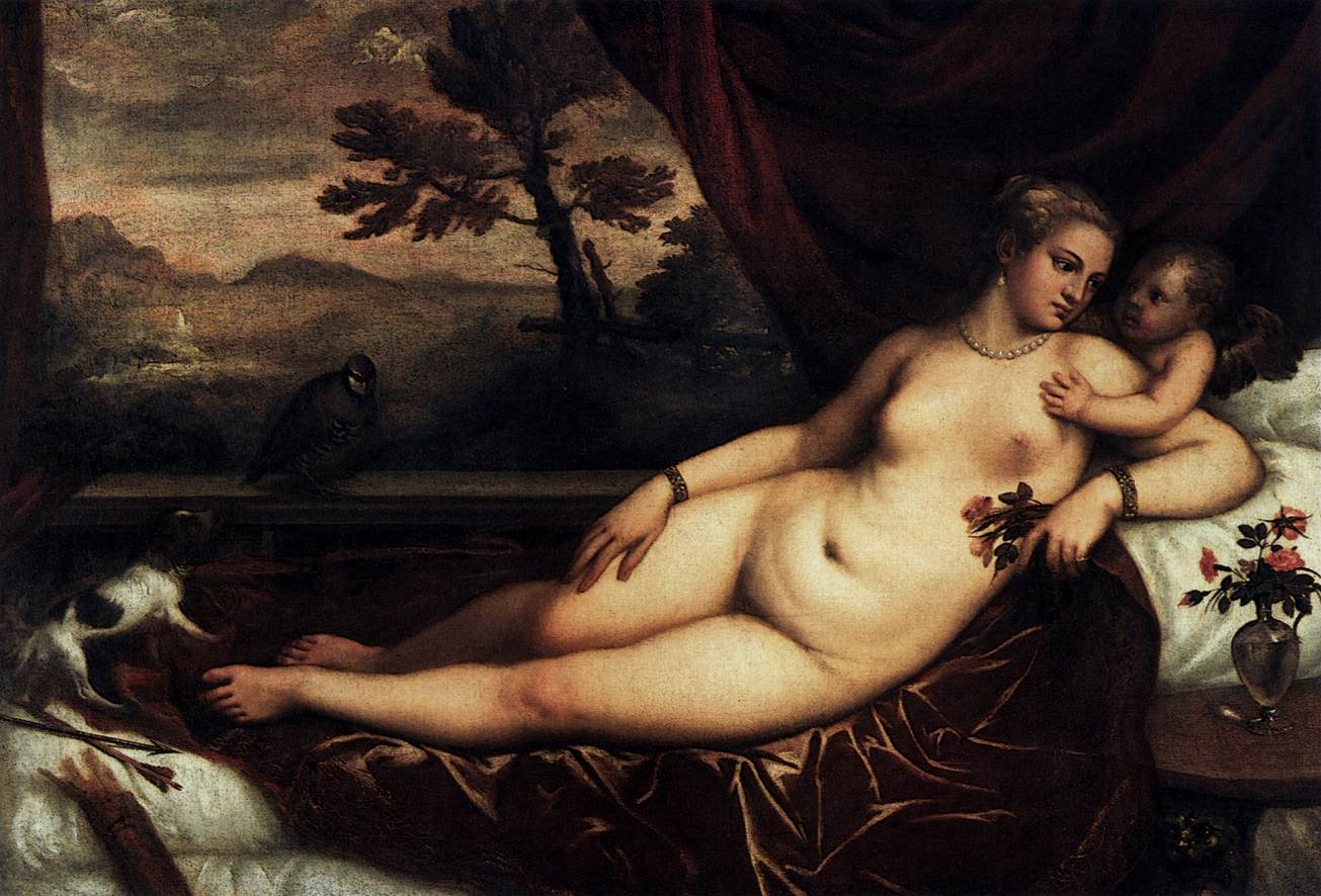 Venuše a Cupid