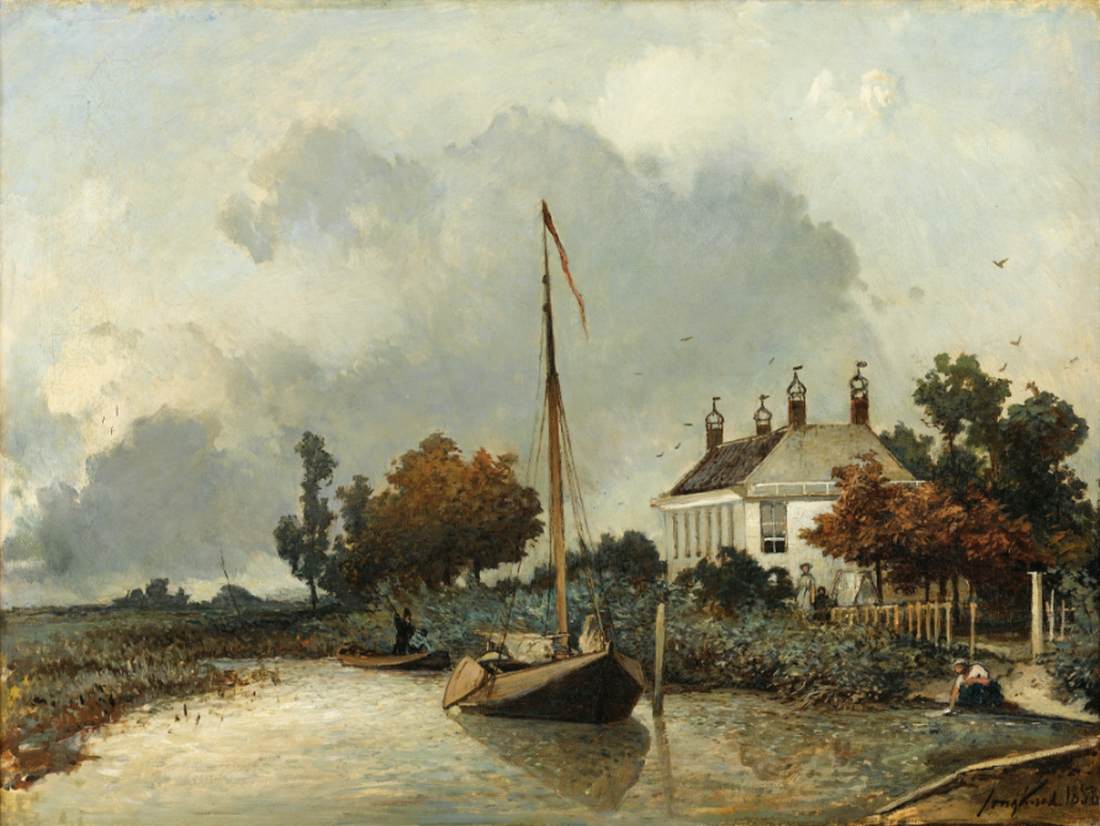 Le pavillon près de Frederick Park, près de Haarlem