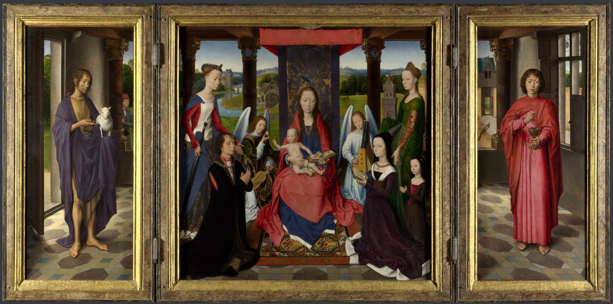 O Tríptico de Donne (painel central)