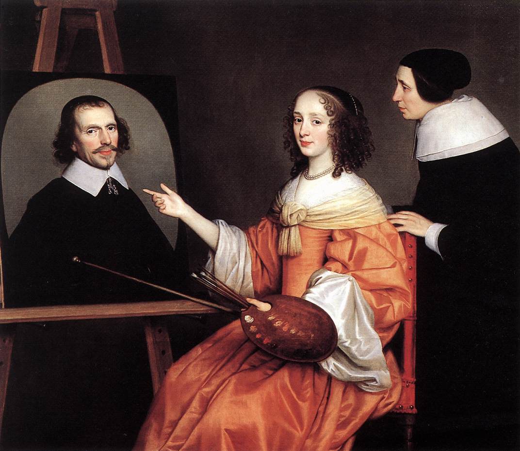 Margarita Maria de Roodere e seus pais