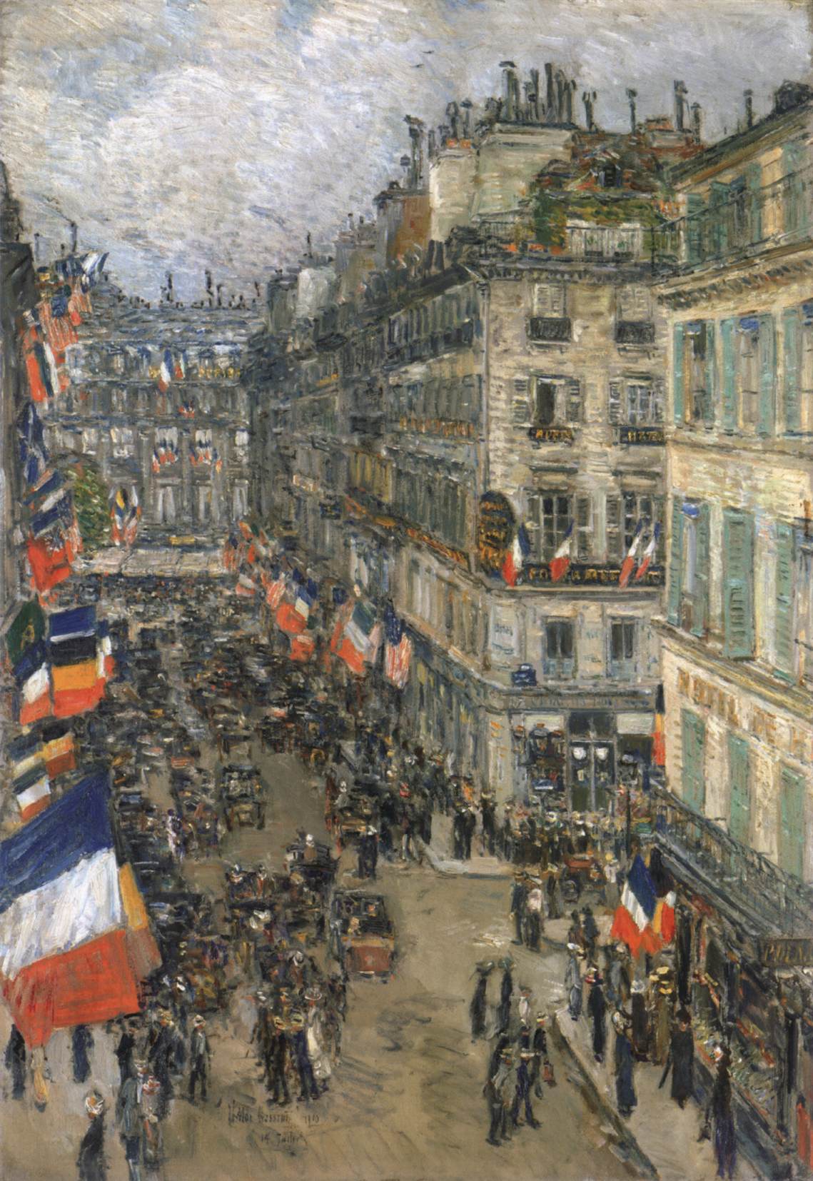 14 июля Rue Daunou