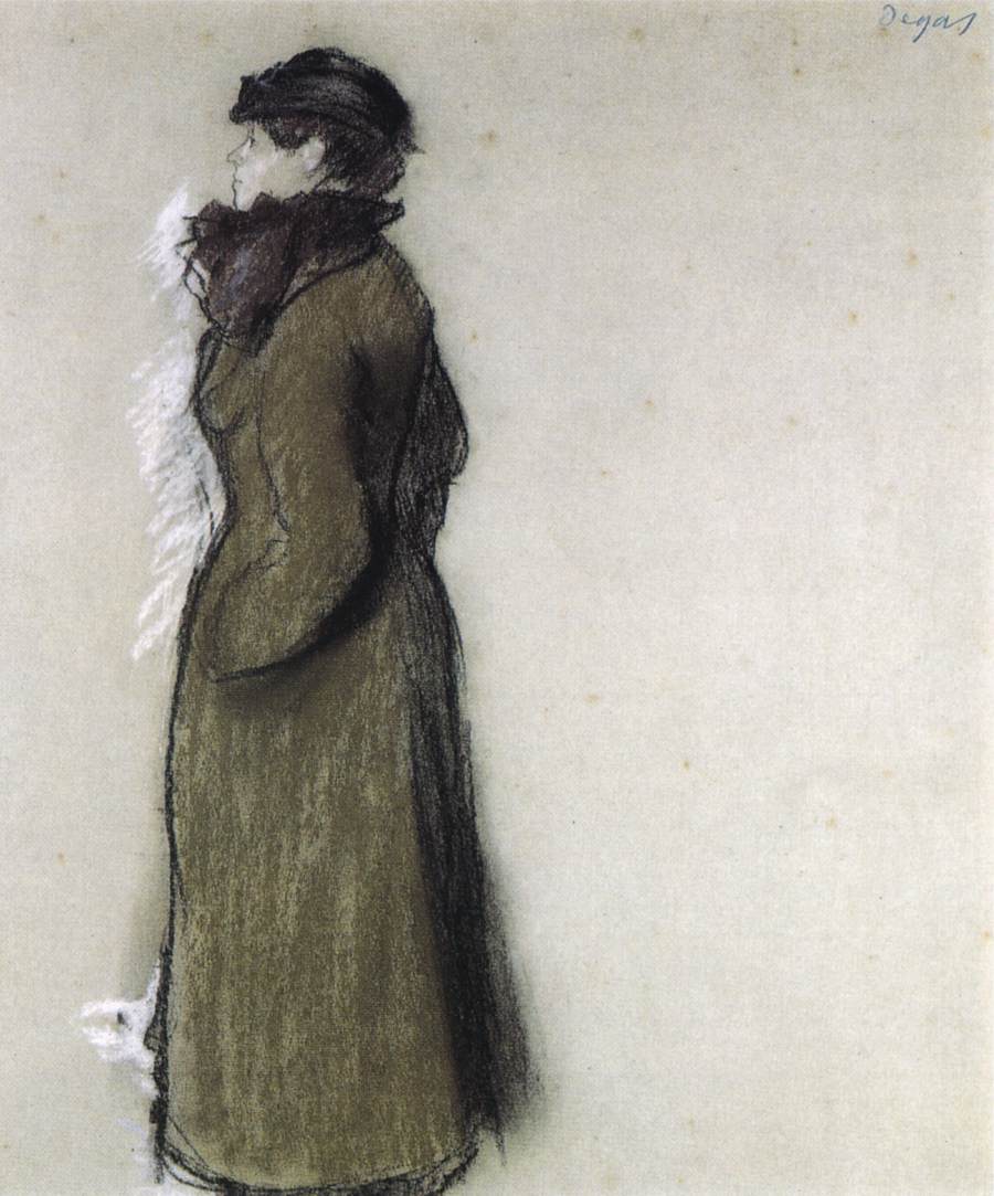 Dama en Ropa de Ciudad