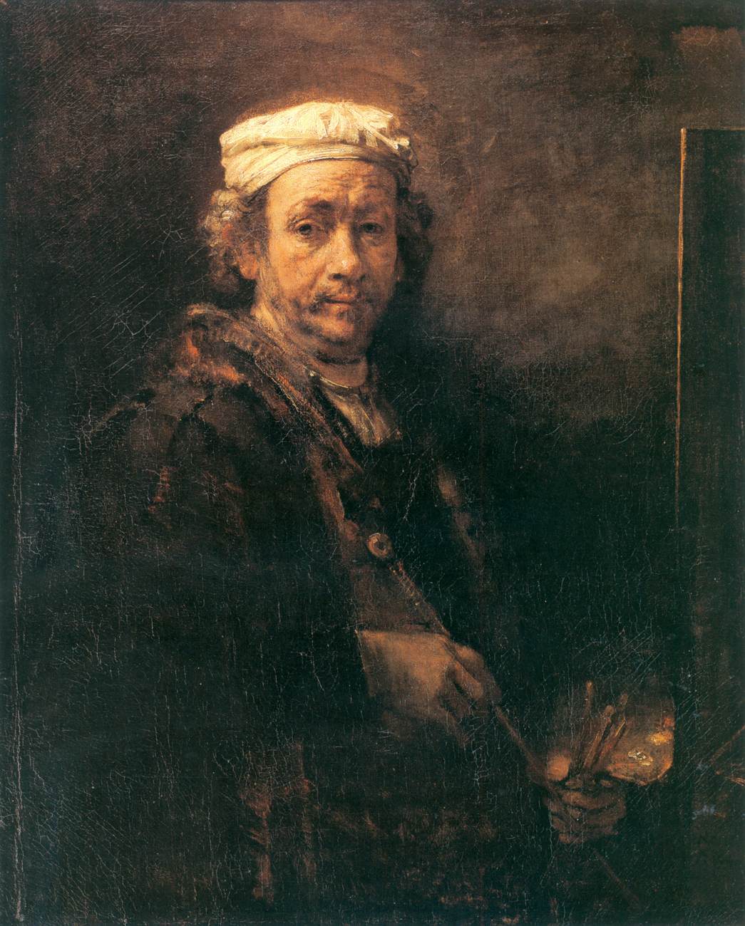 Portrait of the Artist at his Easel