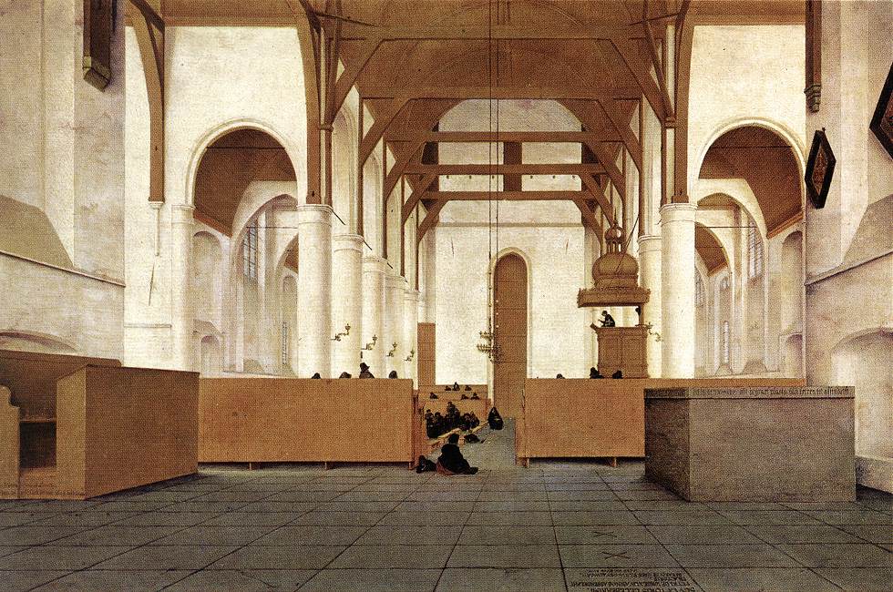 Interno della Chiesa di San Odulfus, Assendft