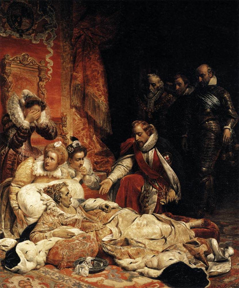 Moartea lui Isabel I, regina Angliei