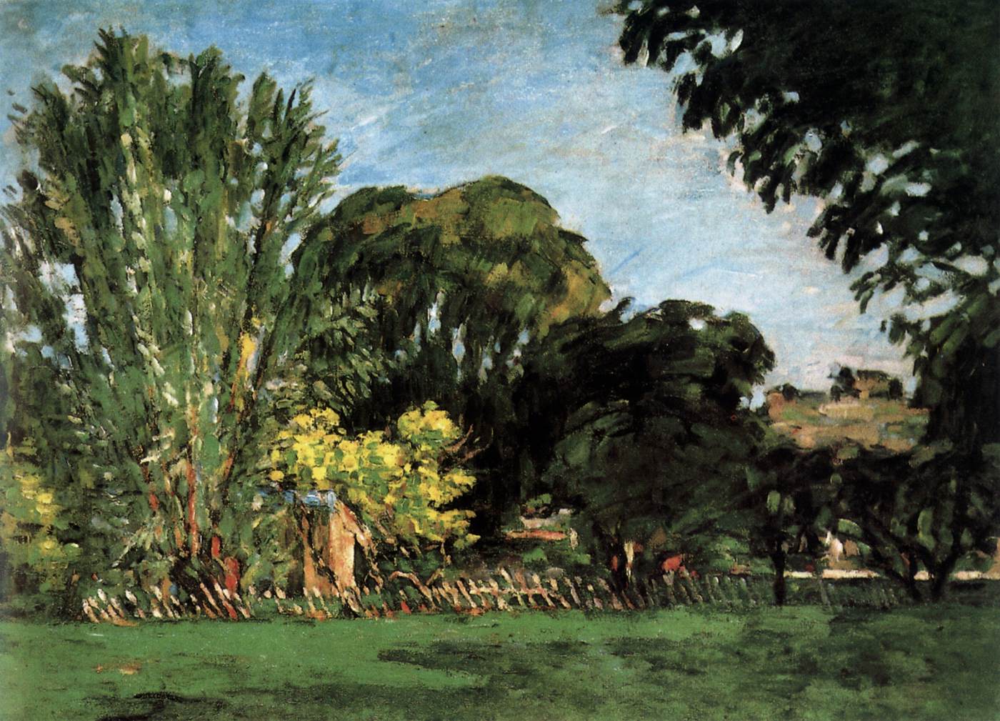 Trær i Jas de Bouffan