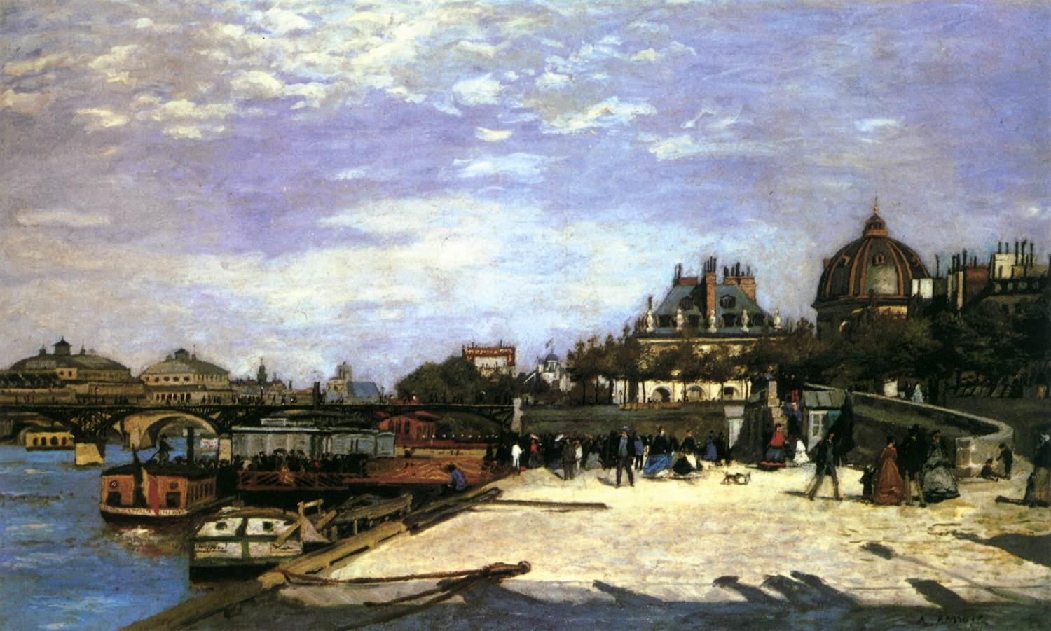 Le pont des arts, Paris
