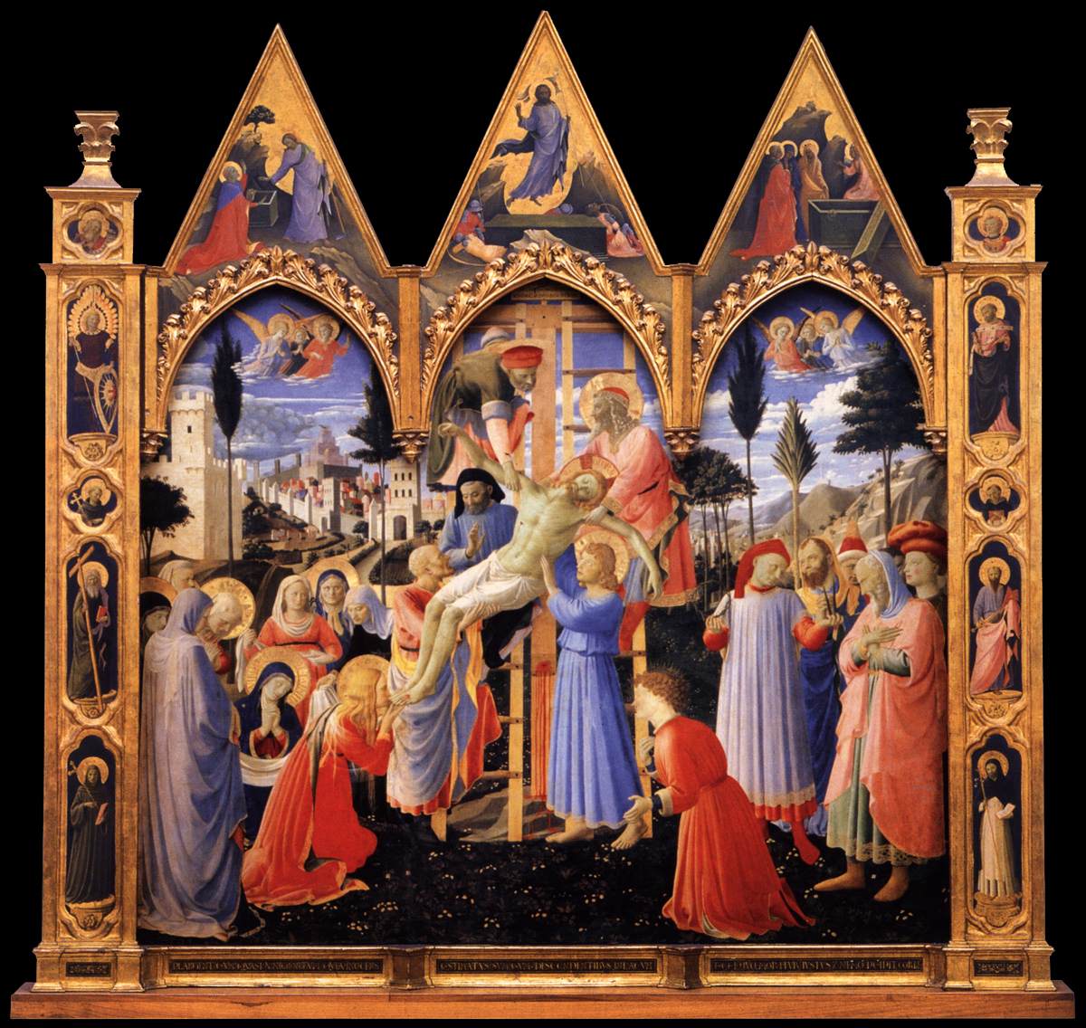 Deposizione della croce (pala di Santa Trinità)