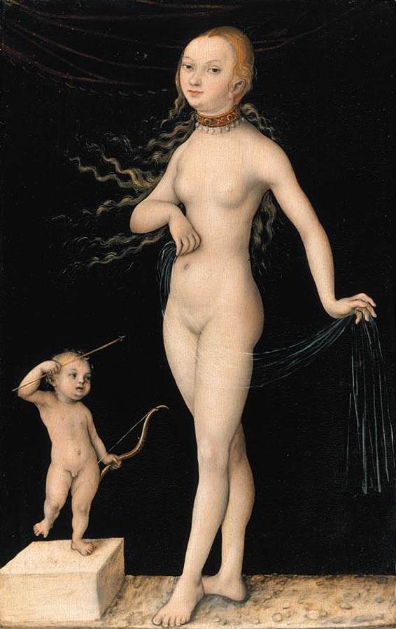 Venuše a Cupid