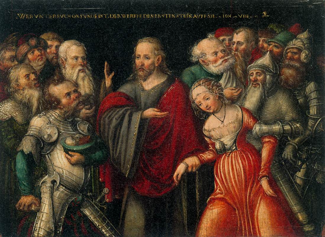 Христос и прелюбодейство