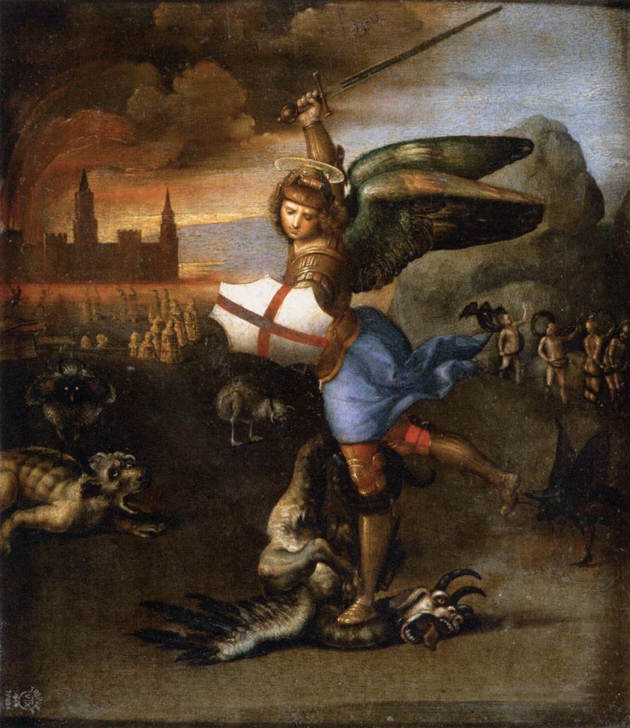 San Miguel et le dragon