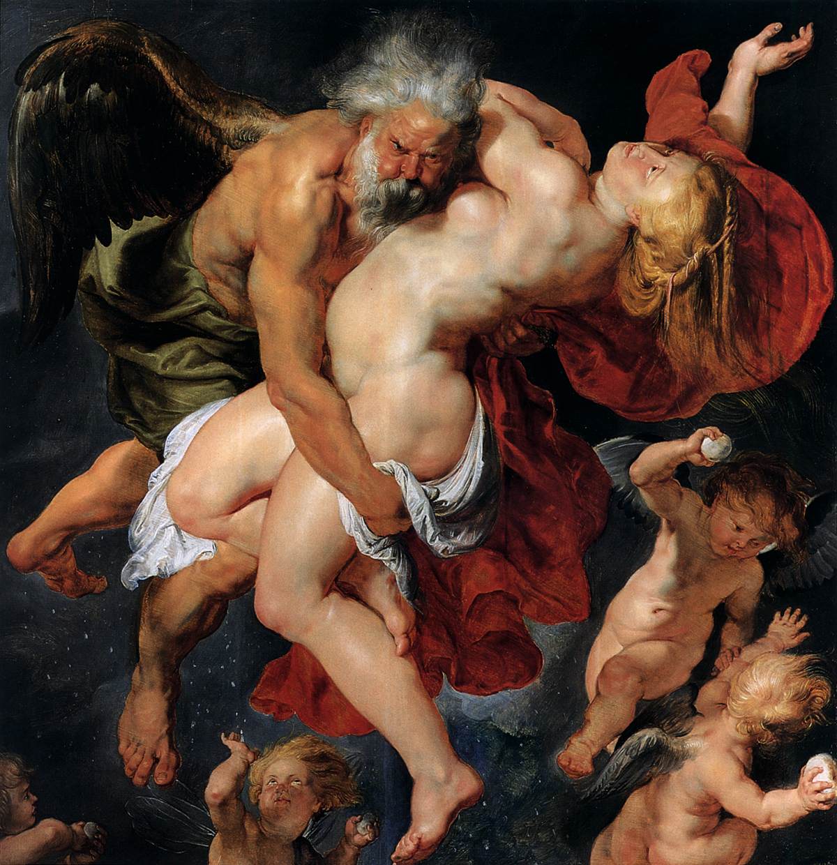 Boreas kidnappé oreithyia