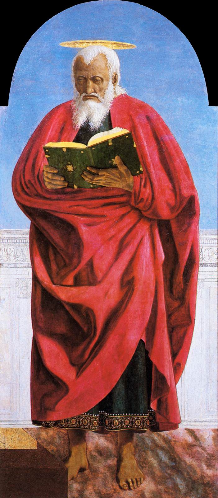 San Agustín Polyptisch: Heiliger Johannes der Evangelist